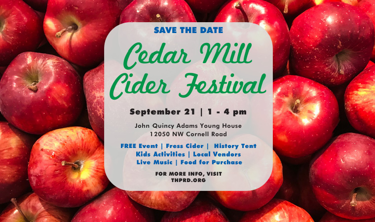 Cedar Mill Cider Festival - Fresh cider & family fun!