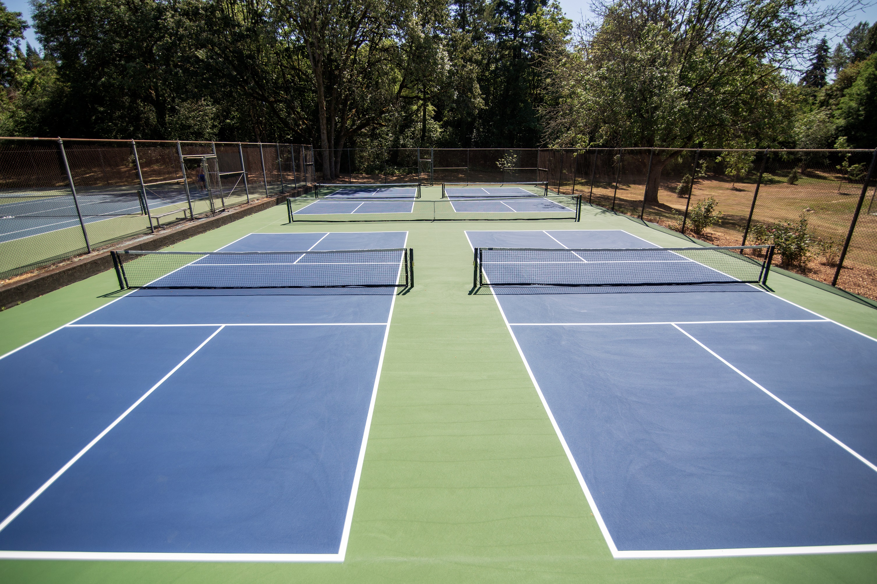 Pickleball courts at Raleigh Park!