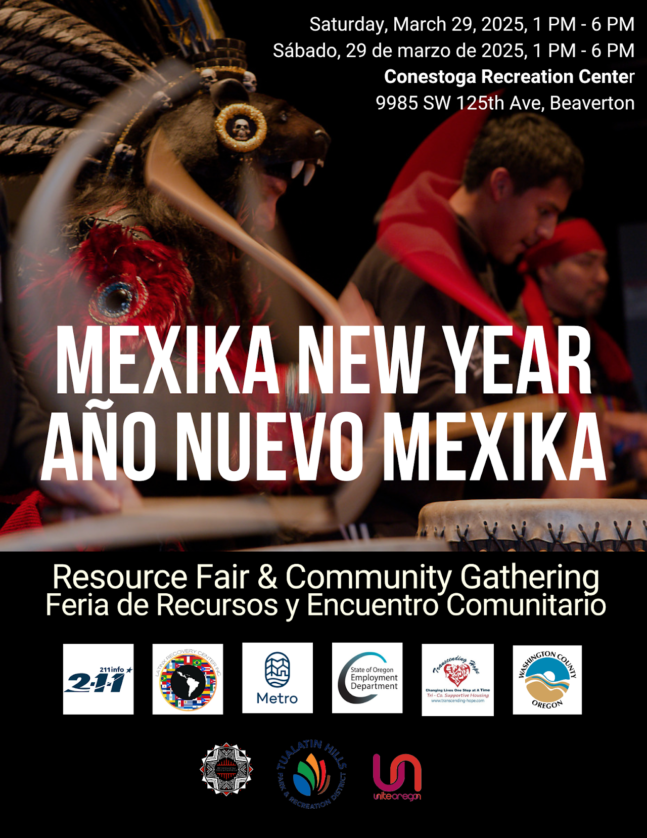 Mexika New Year Resource Fair! /Feria de Recursos del Año Nuevo Mexika 2025!