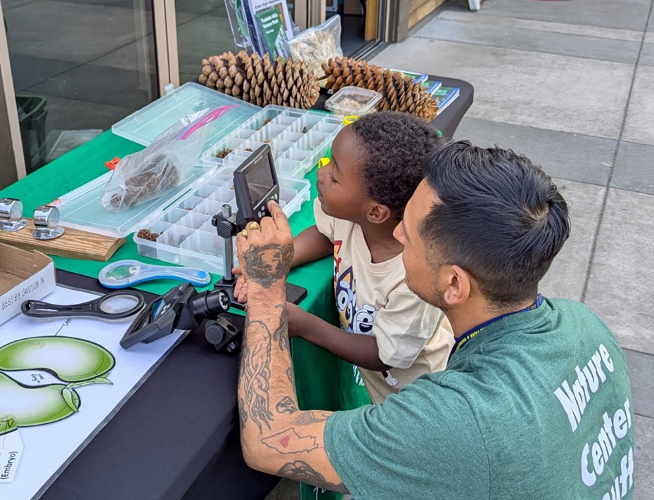 THPRD's Nature Mobile is a mobile environmental education classroom that engages visitors of all ages.