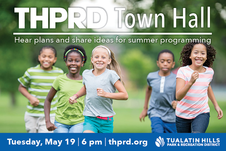 THPRD Virtual Town Hall Announced for May 19th